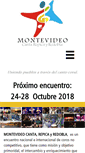 Mobile Screenshot of encuentrocoralmontevideo.com